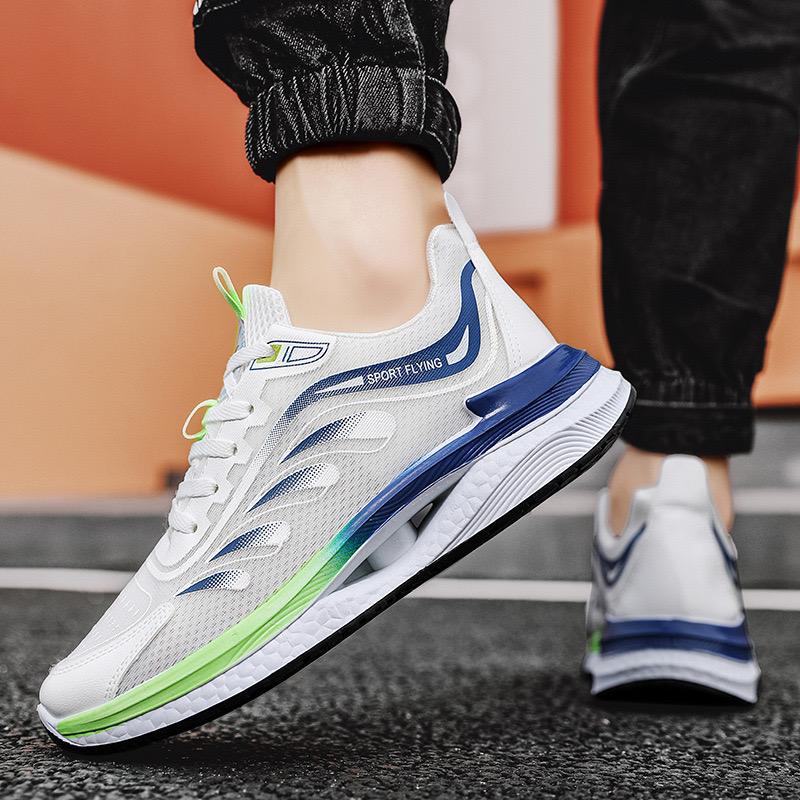 Summer Mens Running Shoes New Professional Carbon Plate Sports Training Shoes Outdoor Non slip Shock absorbing Tennis Shoes