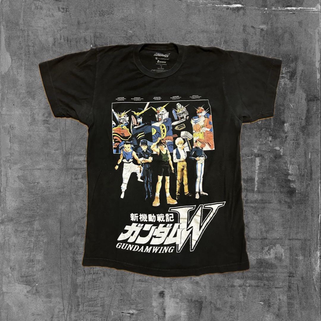 

[Б/У] 00-е Футболка Gundam W Аниме футболка crunchyroll