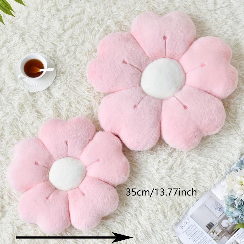 Flower-Shaped Plush Throw Pillow - SoftFit and Cute Mattress and Sofa Decor Cushion Chair Cushion  Floor Cushion