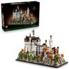 LEGO Architecture Neuschwanstein Castle Toy, Birthday Gift, Building Blocks, Men and Women, Stylish Interior Decor, Figure, Collectible, 21063