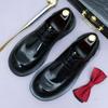 Men's  Wedding Footwear 2024 Genuine Leather Men Dress Shoes New Male Stylish Coiffeur Shoes All-match Men Casual Oxfords Shoes