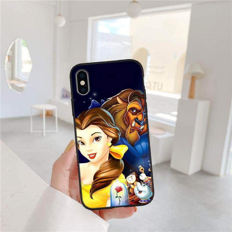 CJ18 Beauty and the Beast Soft Shell Phone Case for Samsung Galaxy S20 S21 S22 Ultra FE + Plus A21S A22 A24 A25 A26 A30 A30S A31