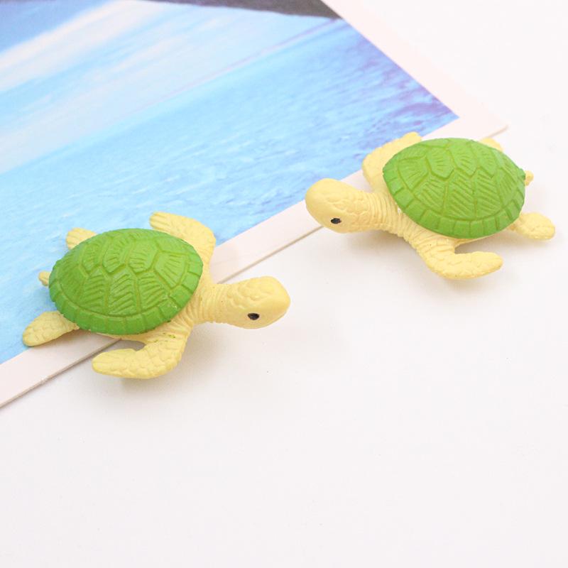Magneti per Frigorifero Tartaruga 3D Dipinti a Mano - Adesivi Decorativi Animali Colorati