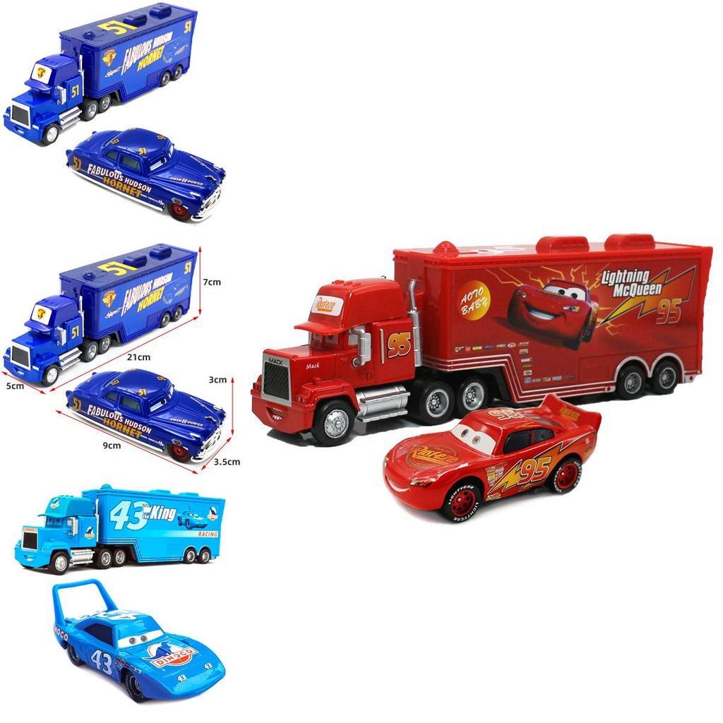 Racing Cars Mc Uncle Mcqueen Roadblock Cool Sister 95 Cargo Car For Imaginative Play And Fun