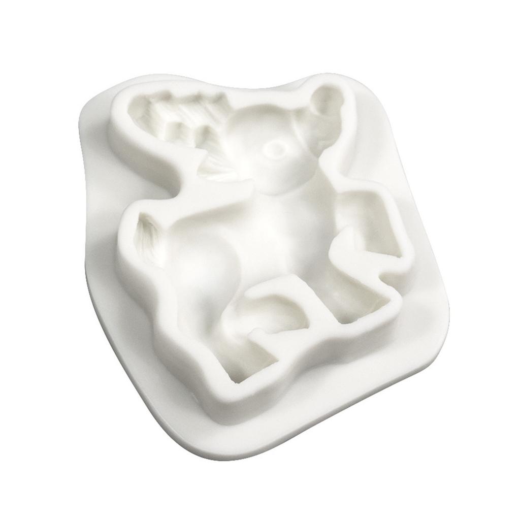 Reindeer Shape Silicone Mold Christmas Themed Fondant Molds Versatile Baking Moulds for Cakes/Chocolates/Cookie/Candy