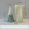 Christmas Tree Silicone Candle Mold Handmade Scented Candle Making Tool DIY Holiday Party Crafts Mould Home Decorations