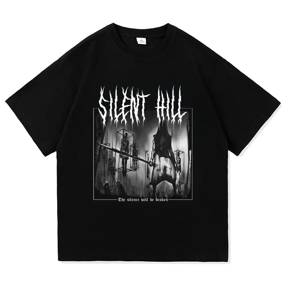 

Men s Pyramid Head Silent Hill Round Neck Tees New Arrival T-Shirt T Shirts Cotton Tops Funny Short Sleeve L