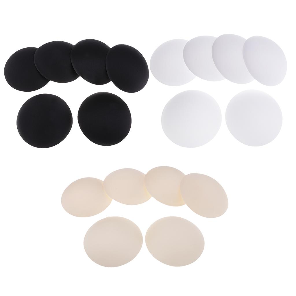 Lightweight Triangle Foam Bra Insert Sponge Bra Pad Removable Chest Pads for Sports and Swimwear