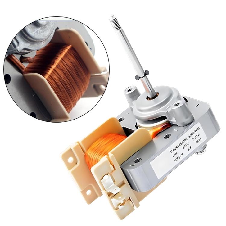 Efficient Cooling Convection Fan Motor Low Noise Cooling Oven Motor for Kitchen Stove Smooth and Quiet Operation