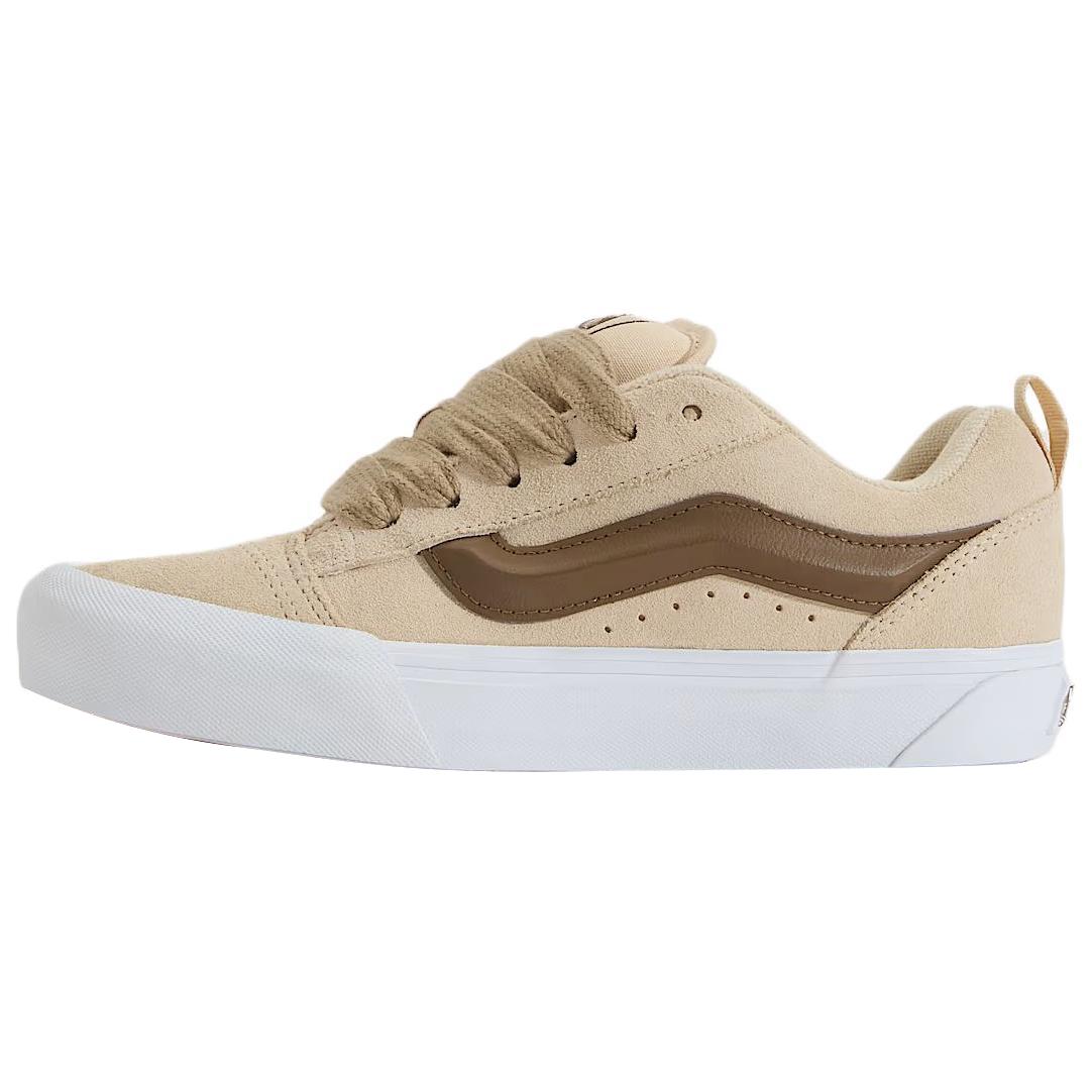Vans Knu Skool Low top Skateboard Shoes Unisex Beige Brown Sneakers VN000D6ZCHW 38