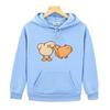 Pelikan und Capybara Hoodies Sehr süßes Sweatshirt Junge Mädchen Langarm Tops Kinder Baby Kleidung Y2k Kleidung Pullover für Kinder