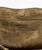 Massimo Dutti Washed Split Suede Bucket Bag