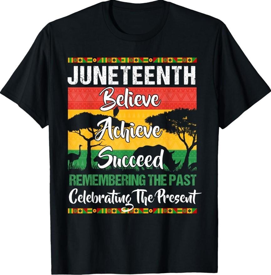 Juneteenth Is My Independence Day African 1865 Unisex T-Shirt Unisex T-Shirt L