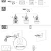 3pcsCamera Mounting Bracket Holder Home Camera Wall Mount Bracketfor TA3/TP7 Series/TA2 Security Accessories Hardware