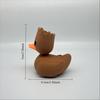 3D Printed Groot Duck Statue, Groot Theme Rubber Duck, Durable Plastic, Indoor/Outdoor Desktop Office Home Decor, Unique Design