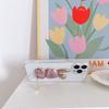 Back Sticker Pad 3D Folding Phone Stand Rabbit Ring Bracket Mobile Phone Holder Pull Rod Support