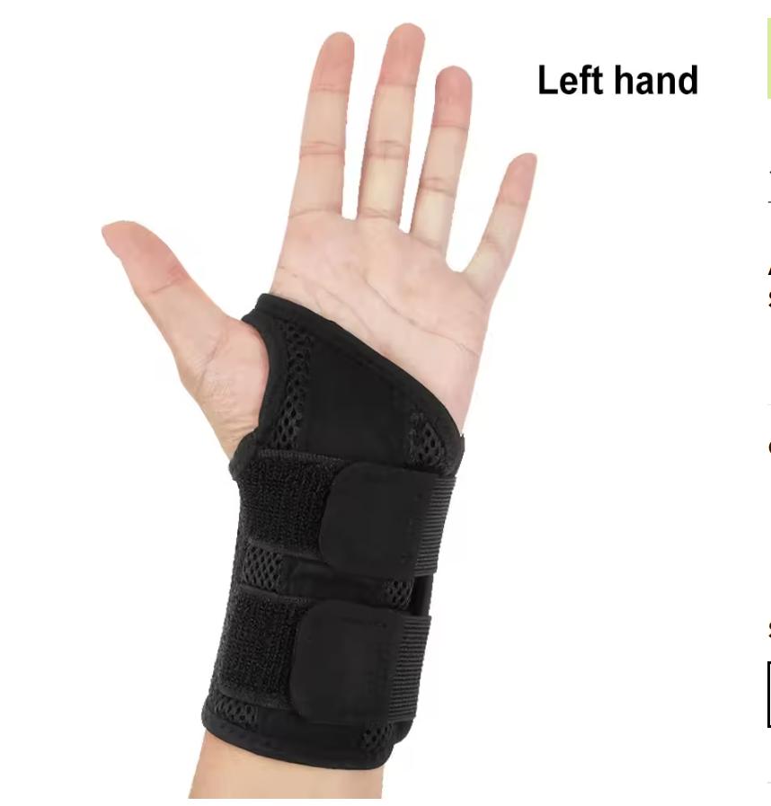 Adjustable Wrist Support Brace For Sprain Recovery Joint Pain Relief Arthritis Stabilizer Compression Band