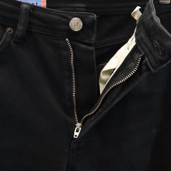 Acne Studios Skinny Denim Pants W25 Black Series Damage Processing Women Used