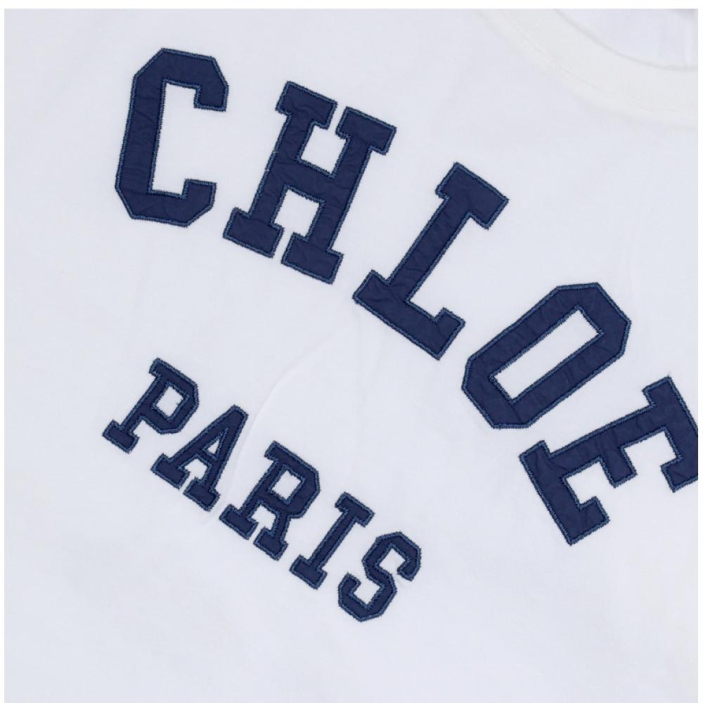 Chloe Kids Crop T shirT C20862 117  For adulTs 