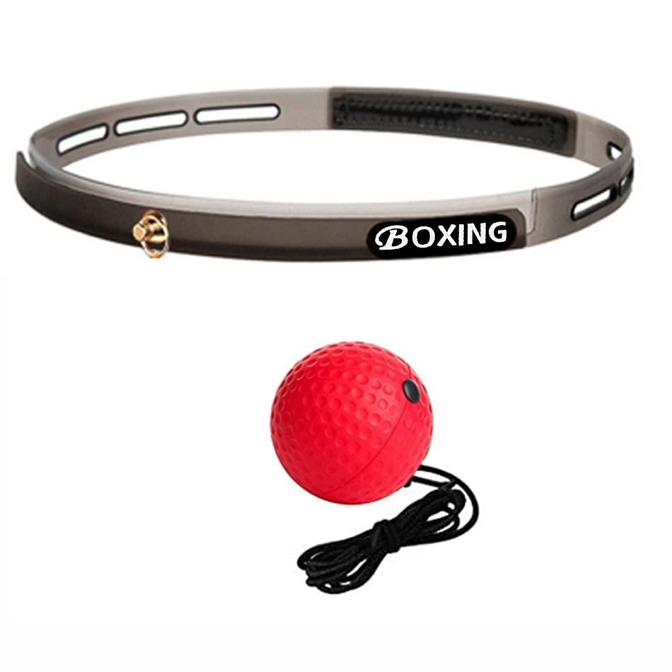 Kick Boxing Reflex Ball with Head Band Fighting Speed Training Punch Ball Muay MMA Exercise Kid Adults Home Equipment