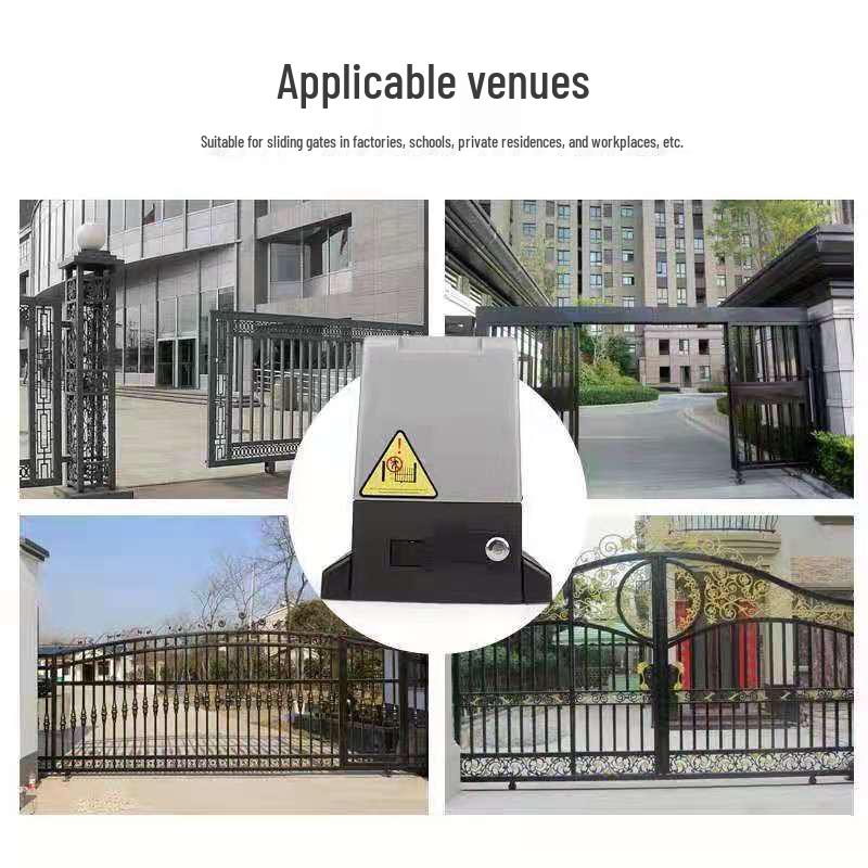 Electric Sliding Gate Opener: Remote Control Linear Motor for Courtyard and Villa Gates