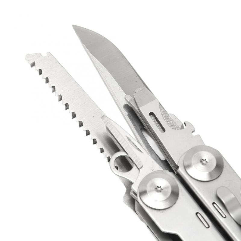 13-in-1 Edelstahl-Faltwerkzeug mit Multitool-Schlüssel, 16,5 cm
