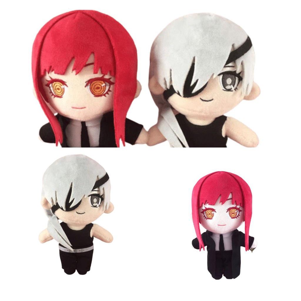 Surrounding Chainsaw Animation Man Plush Doll Makima Plush Doll Birthday Gift