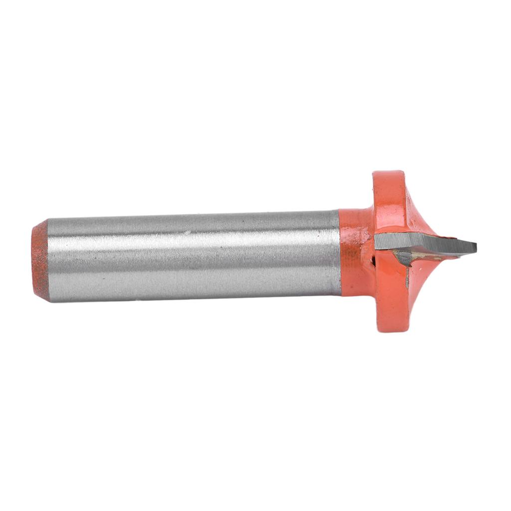 CNC Fräser Wolframkarbid Klinge 45 Gauge Stahlkörper PTFE Beschichtung 8mm 0.3in Rundschaft Sauberschneidwerkzeug 14mm