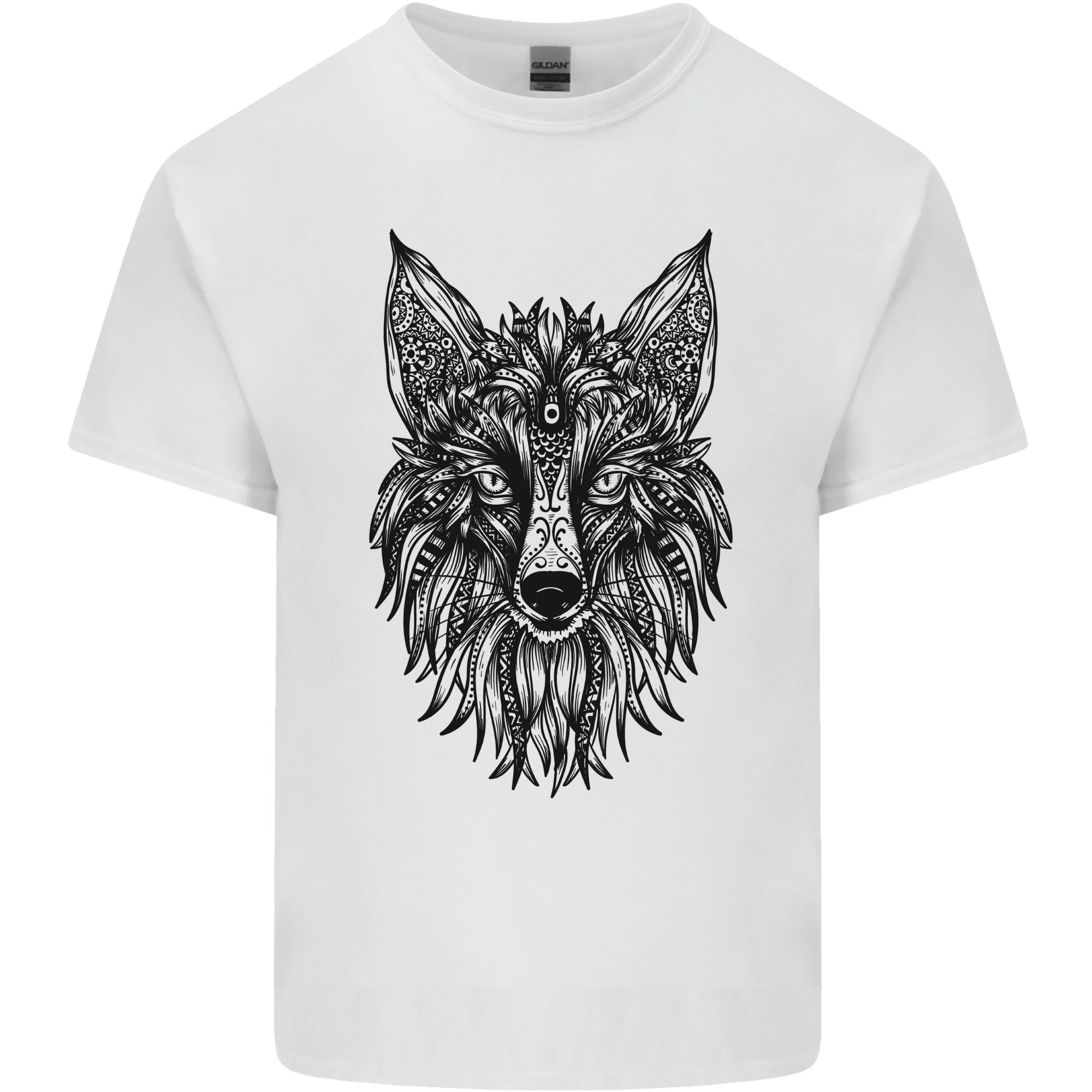 A Unisexdala Art Fox Unisexs Light Cotton TShirt S