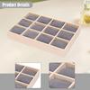 Watch Jewelry Box 12 Slot Chinese New Year Gifts Portable,Multifunctional for Men Bracelet Holder,Watch Case Wood Ornament
