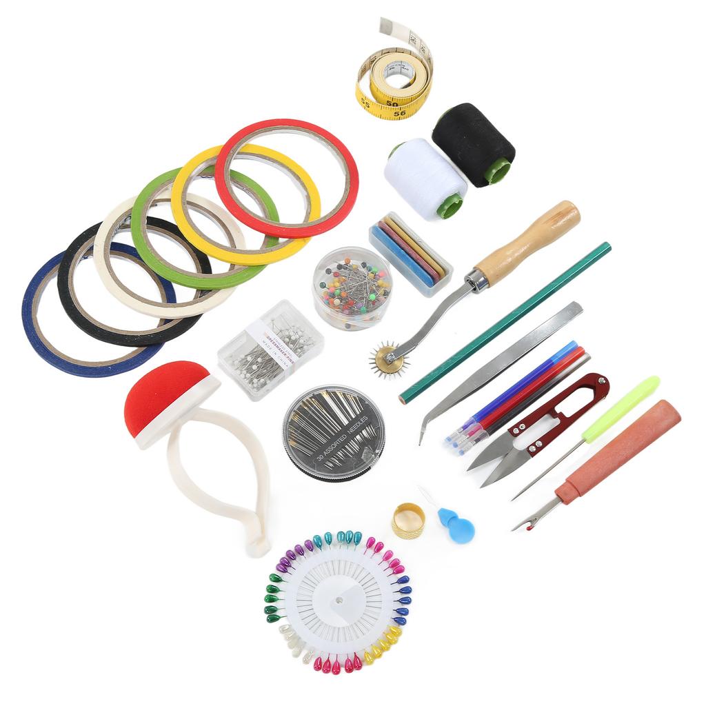 Sewing Kit Compact Design Practical Lightweight Portable Sewing Box for Beginner Traveler Adults