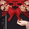 Chinese Wedding Sticker Romantic Exquisite Double Happiness Sticker Decoration for Entrance Door