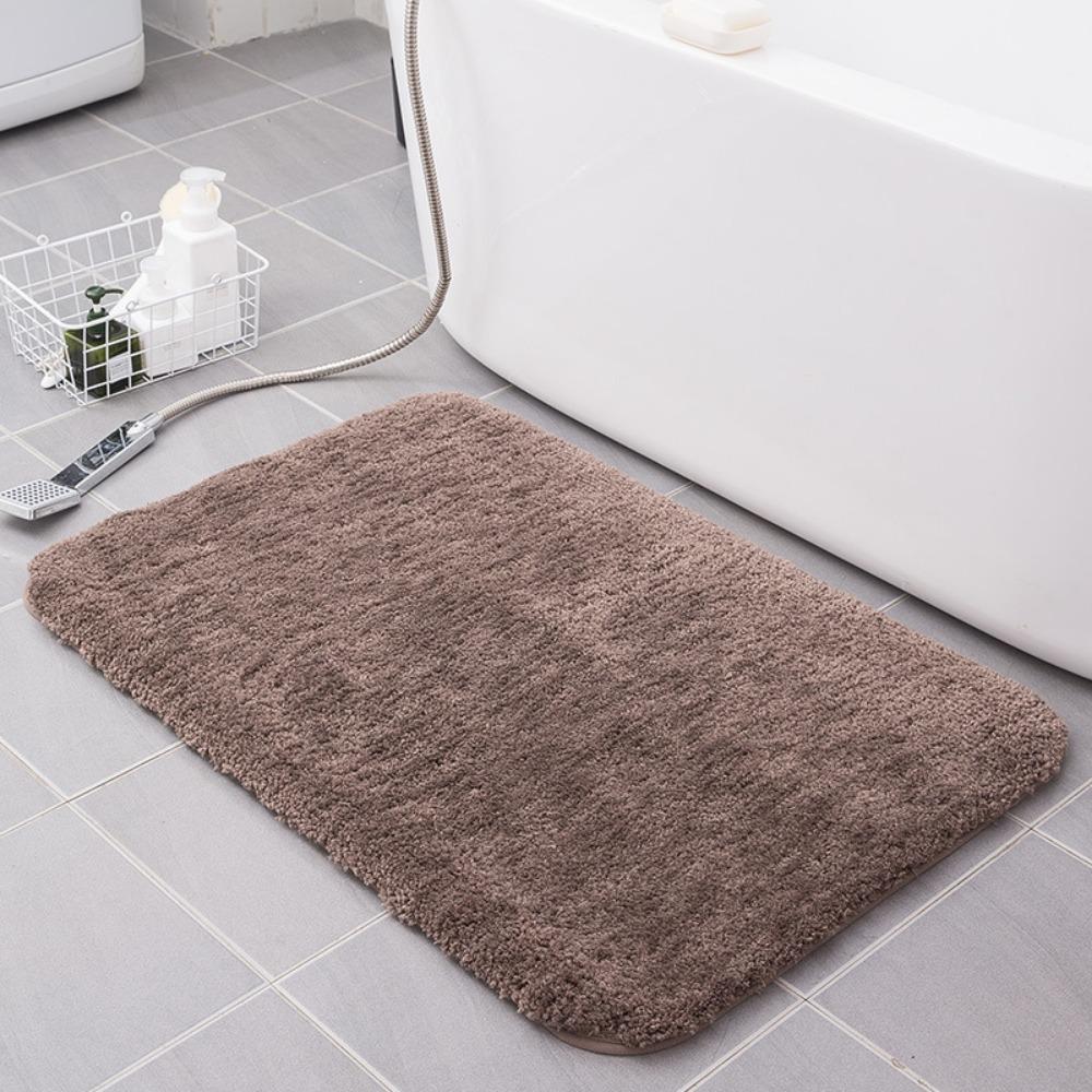 Hrubá domáca kúpeľňová absorpčná podložka na nohy, rohožka ku dverám, protišmyková podložka, prateľná v práčke