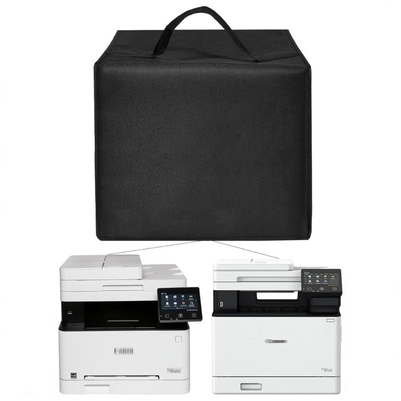 Oxfords Fabric Printer Dust Cover With Handle And Bottom Opening For Printer