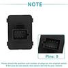 Car Mirror Switch Fit for Chevrolet Traverse 2009-2017 No.15808774 Black Metal