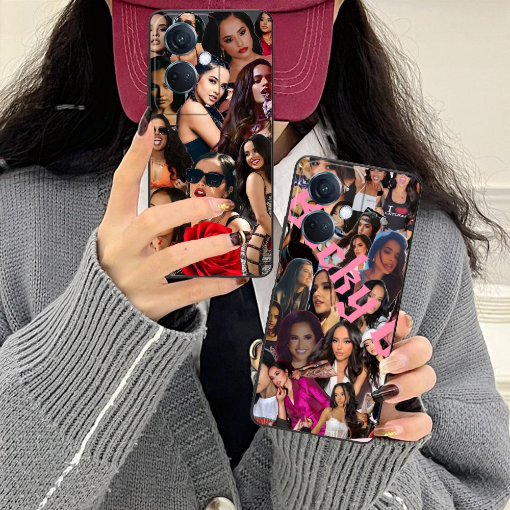 Modische Becky G Mattes TPU Handyhülle für OPPO Reno 14 13 12 11 10 9 8 7 6 5 F T Pro 5G Bunte Druckabdeckung