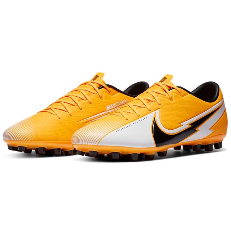 Nike Mercurial Vapor 13 Academy Ag Artificial Grass 'White Yellow' Sneakers BQ5518-801