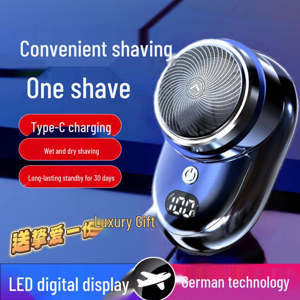 Mini Rechargeable Travel Electric Shaver for Men