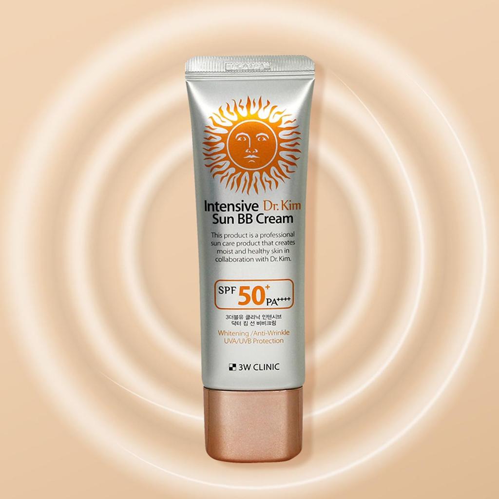 3W Clinic Intensive Dr.Kim Sun BB Cream SPF 50+ / PA++++ (50ml 1.69fl Oz)
