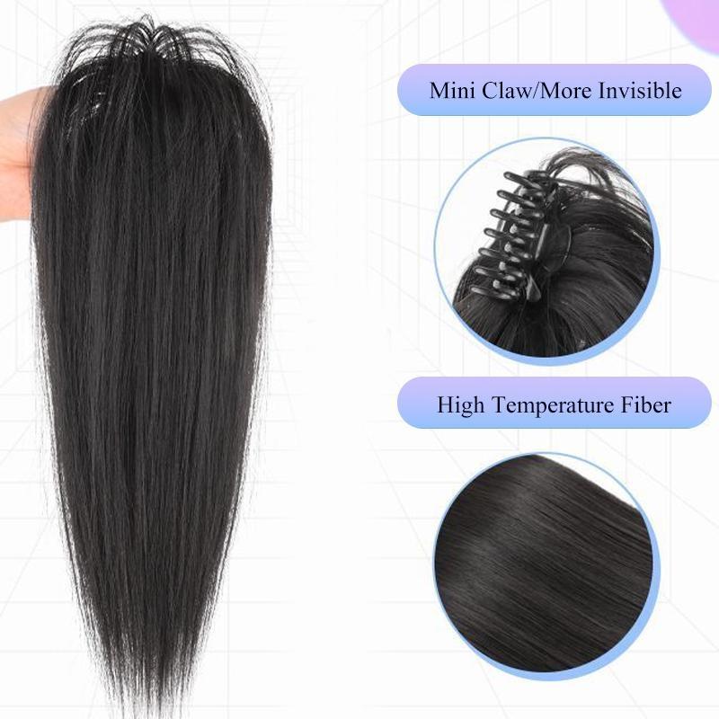 40'' Wavy Claw Clip Pony Tail Flaxen Blond Cosplay Wig Clip Only NEW