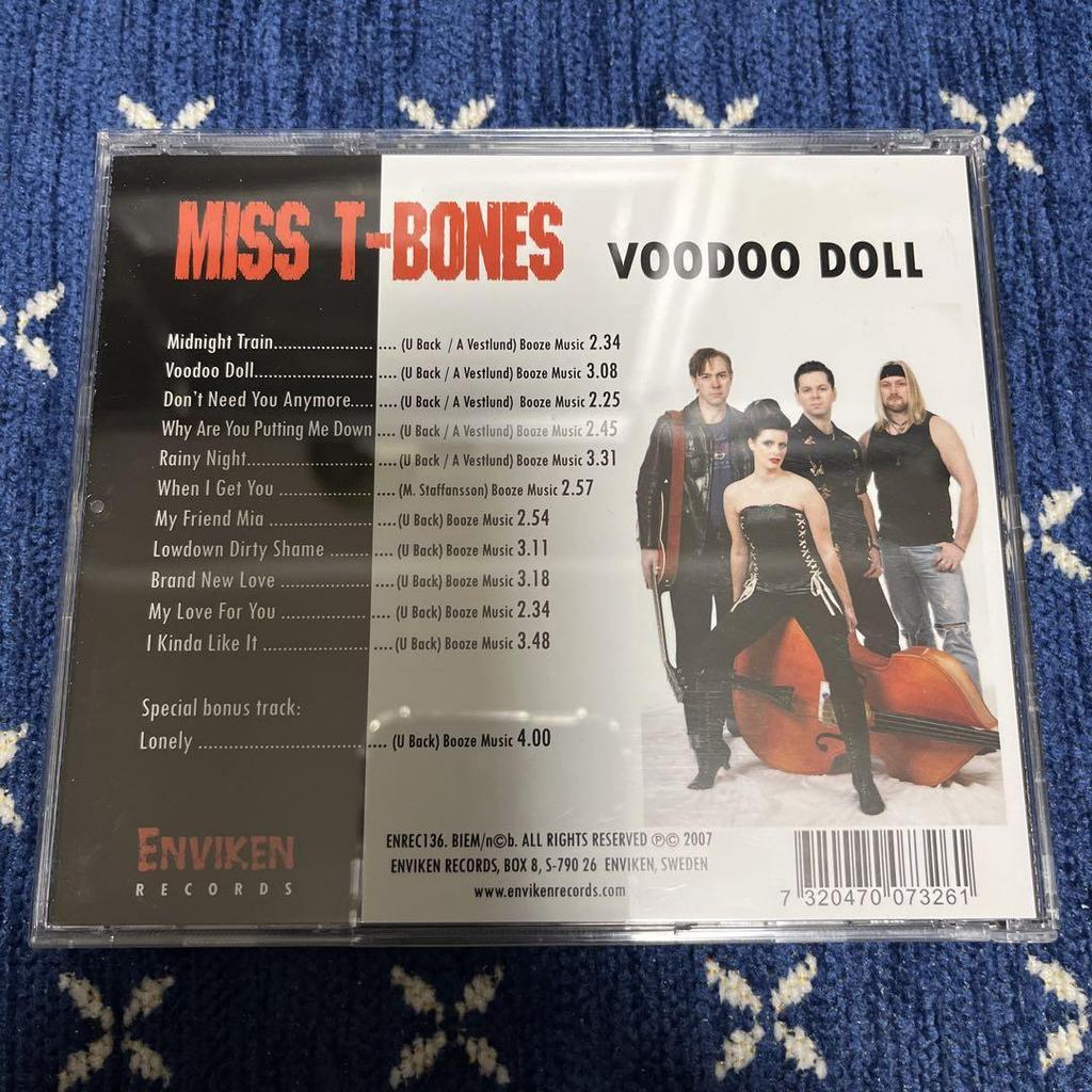 [USED] Miss T-Bones Rockabilly Neo-Roca Psychobilly Garage