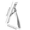 Nail Art Tips Clipper Trimmer Scissors Round Edge Finger Cutter False Nails Manicure Tool