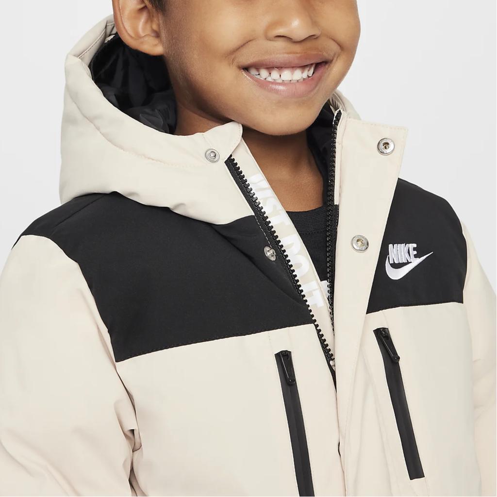 Nike Down Jacket Dune White Children Aged 3 7 Years Old HQ7310-126