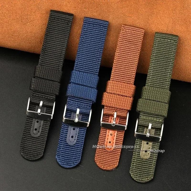 Curea de ceas din pânză de nailon, curea moale țesută, brățară universală din piele pentru bărbați, femei, curea pentru ceas sport 18mm 20mm 22mm 24mm