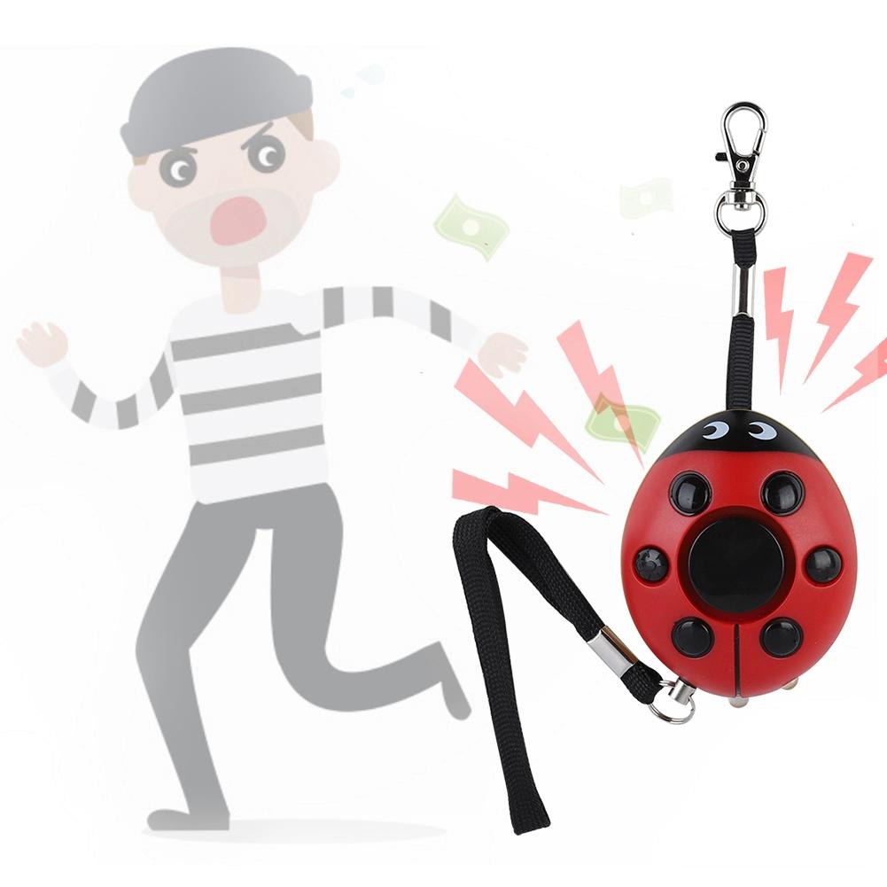 120db Portable Personal Security Alarm Beetle Ladybug Women Kid Eldery Protect Alert