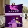 Singer Young Miko Atts Blanket Skin friendly comfort warm soft plush blanket suitable sofa living room office bedroom