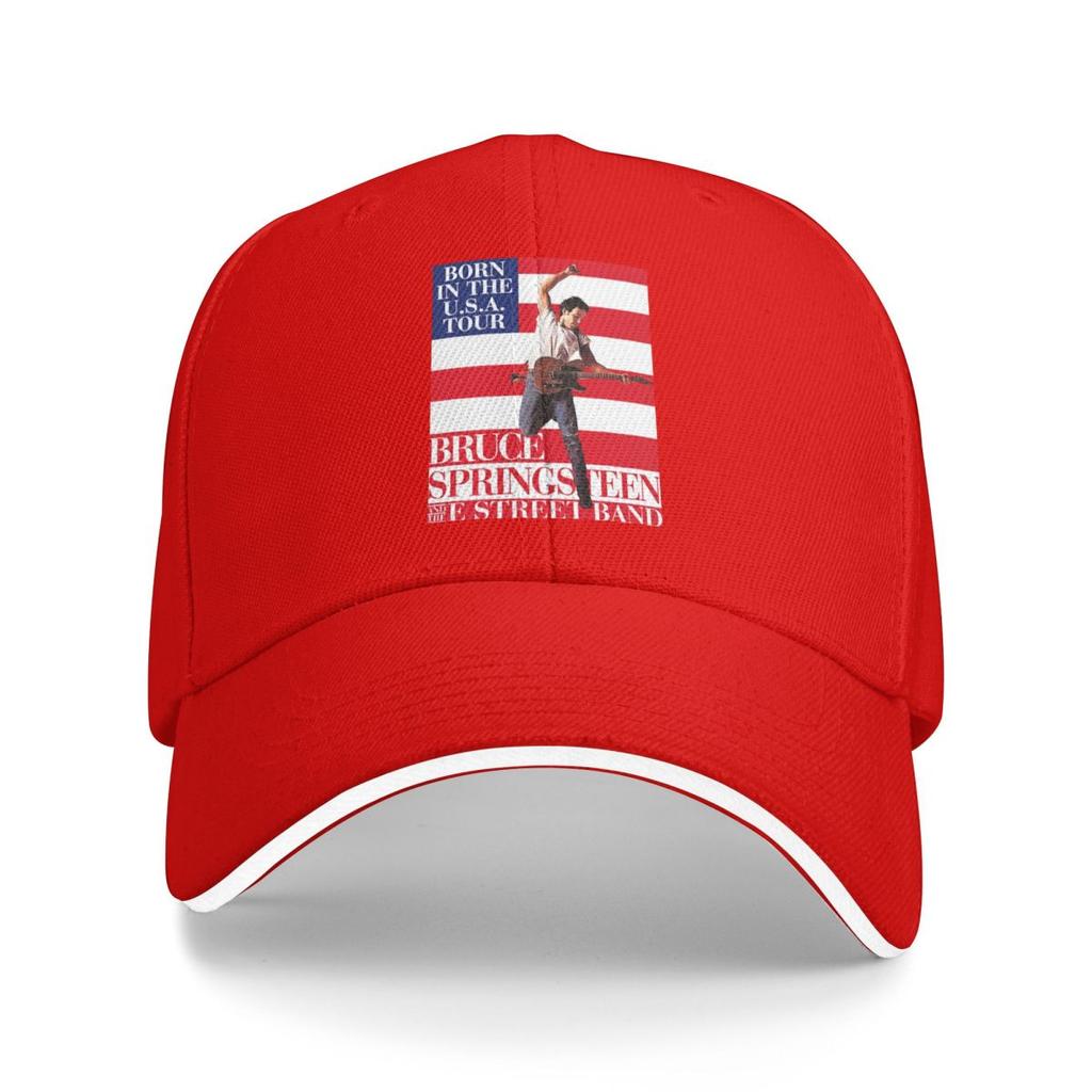 Unisex Baseball Hats Bruce USA Springsteen Heartland Rock Streetwear Summer Sports Baseball Caps Hip Hop Cap Casquette Hats