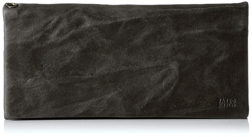 Takeo Kikuchi Oyster Small Long Wallet 720626 Black