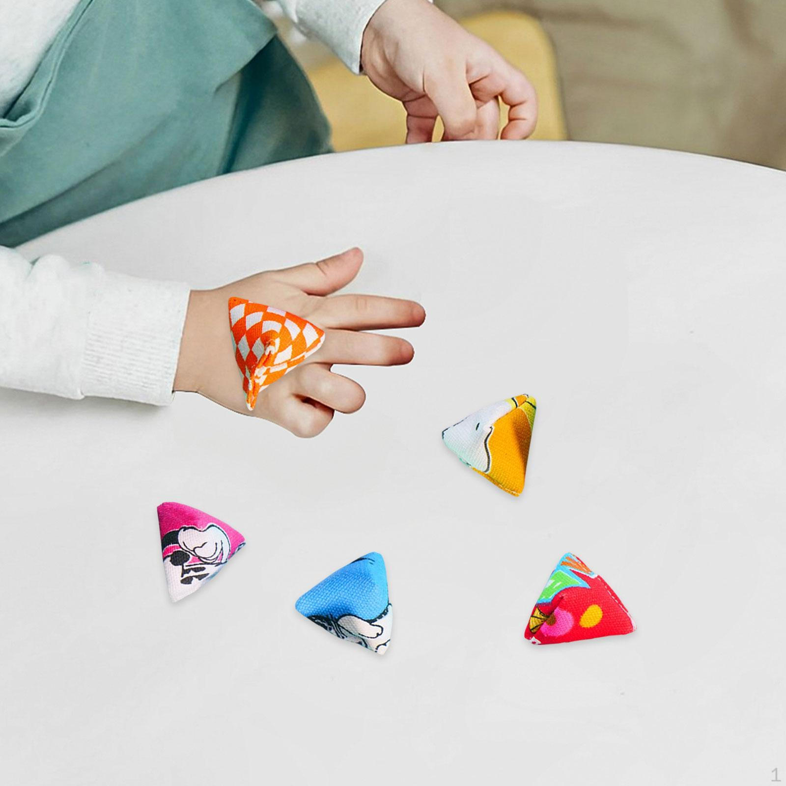 Bags Beanbags Picking Catching Learning Game Tossing for Classroom Outdoor Games Community 5pcs