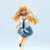 New Anime My Dress-Up Darling Kitagawa Marin Liz Desktop Cute School Uniform Model PVC Action Figure Collectible Toy Gift
